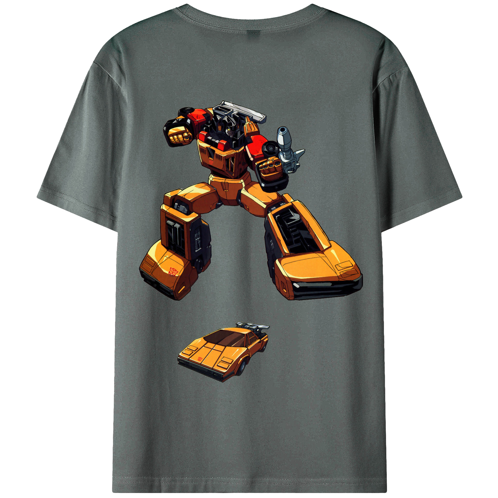（画像用）  綿100％ メンズ半袖Tシャツ（バックプリント） 通気性